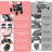 Convertible Baby Stroller for Travel, Folding High Landscape Infant Carriage,Pink-125304460