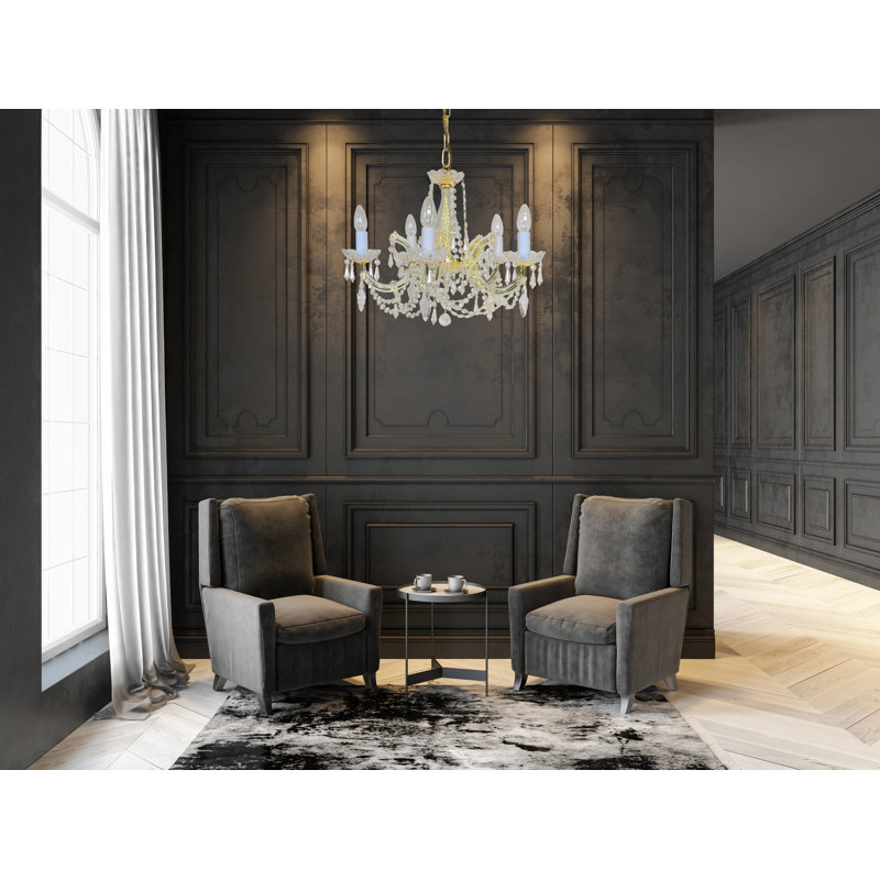 5 - Light Candle Style Chandelier