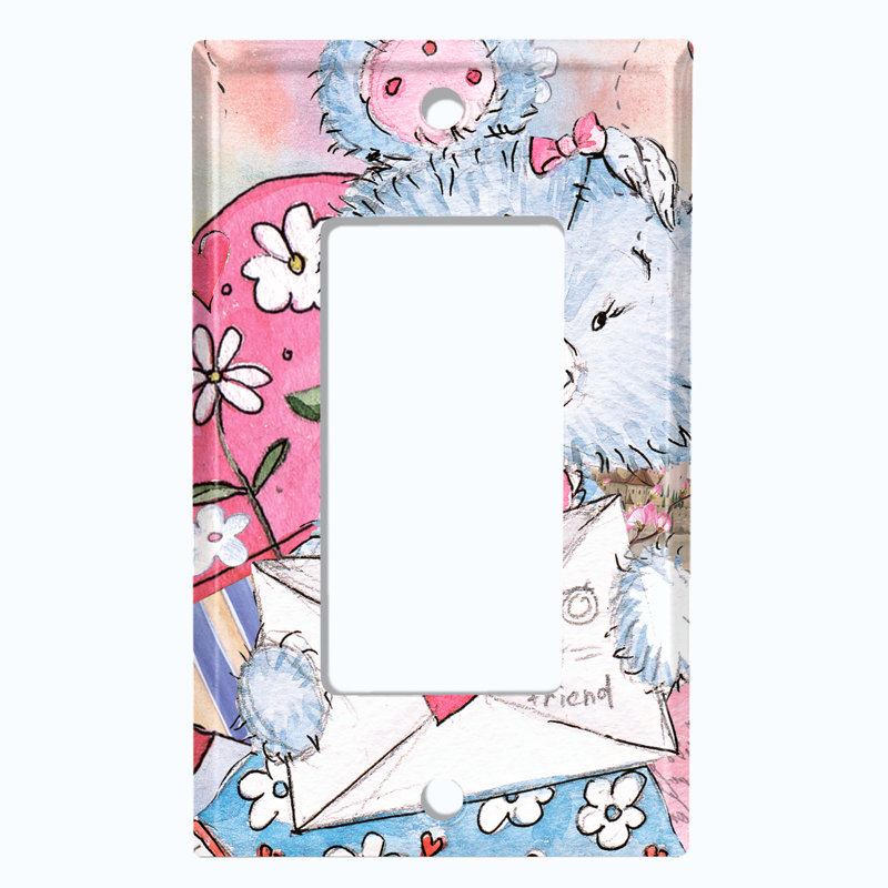 Plaque murale décorative Teddy Bear Love