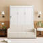 Lit escamotable double pleine grandeur avec coussin-1993945406