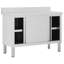 Birck Metal Kitchen Island