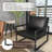 Pagnano 22.8" Wide Faux Leather Armchair-487637327