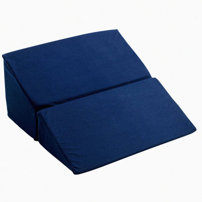 Foam Comfort 10" Bed Wedge Pillow - Supportive RTL3826 Design for Better Sleep and Relaxation
