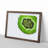 A Slice Of Kiwi Fruit - Single Picture Frame Painting-55457455-55457460