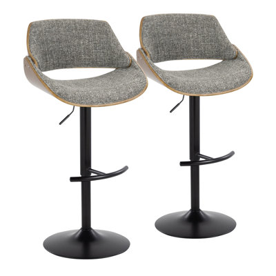 Tabouret de bar Fabrizzi Mid-Century
