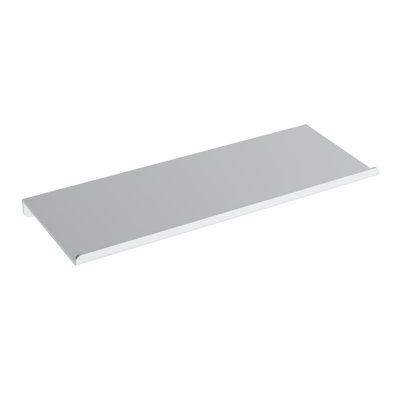 Wall Wall-Mounted Shelf - Chrome, Premium Brass Construction, Installation Hardware Included