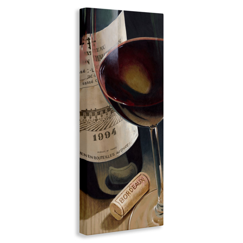 Toile de bouteille de vin traditionnelle non bouchée, design par Stefano Ferreri, H 24 po x l 10 po