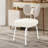 Elegant Butterfly Makeup Vanity Stool With Backrest