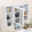 Armoire à pharmacie murale moderne avec finition haute qualité, miroir haute définition-563917966