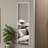 Wattie Modern Geometric Wall Mirror, 15.7 x 47.2 x 0.9 inches | 100% MDF, Ecological Flotal-E Glass | Sleek Transparent Design, Easily Fixed to Wall | Ideal for Home Decor, Entryways & Contemporary Spaces