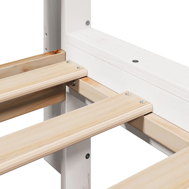Verlin Solid Wood Bed, Double (4'6)