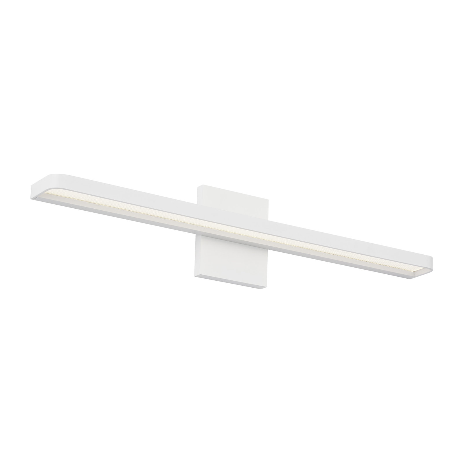 Banda Single Dimmable LED Bath Bar, Matte White