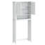 Abiodun Freestanding Over The Toilet Storage