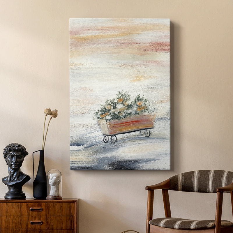 Art de Noël de Noël CCXLI - galerie Cavas sur mesure, H 18 po x l 12 po