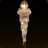 Goedeck 14 - Light Crystal and Iron Empire Chandelier