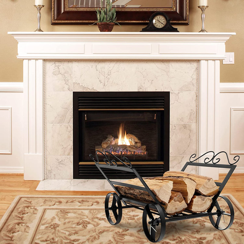 Feurstein 48cm W Metal Log Rack