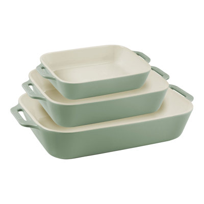 Ensemble de 3 plats de cuisson Staub