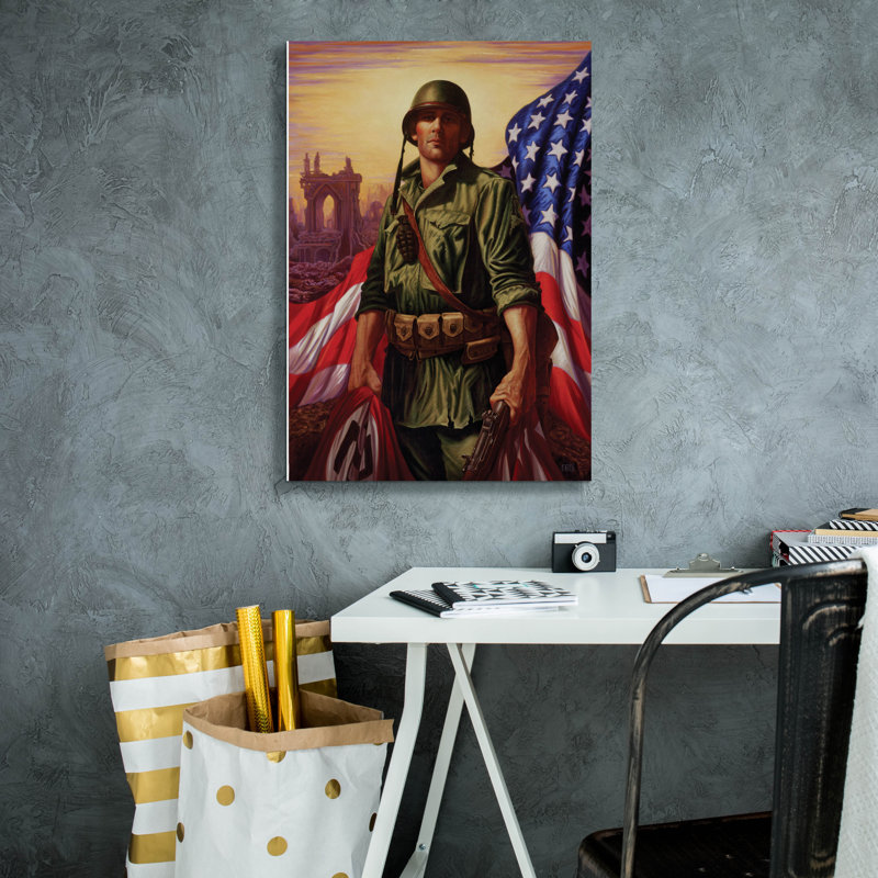 'Liberty' by Christopher Nick, Canvas Wall Art, 26" H x 18" W x 0.75" D