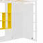 Lit mezzanine en bois avec garde-robe et tablettes-1313117803-1313117807