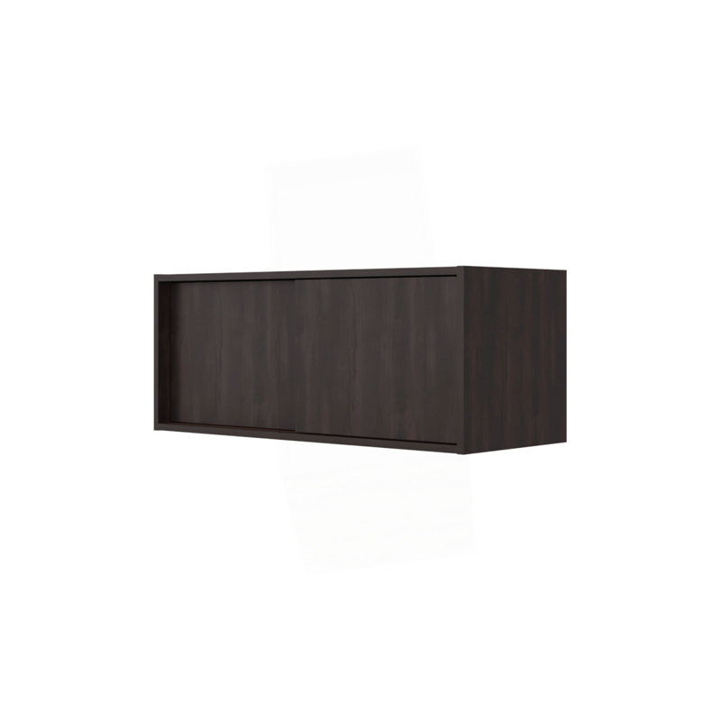 Armoire de rangement murale, Noyer