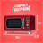 Nostalgia 0.9 Cubic Feet Countertop Microwave-94480718