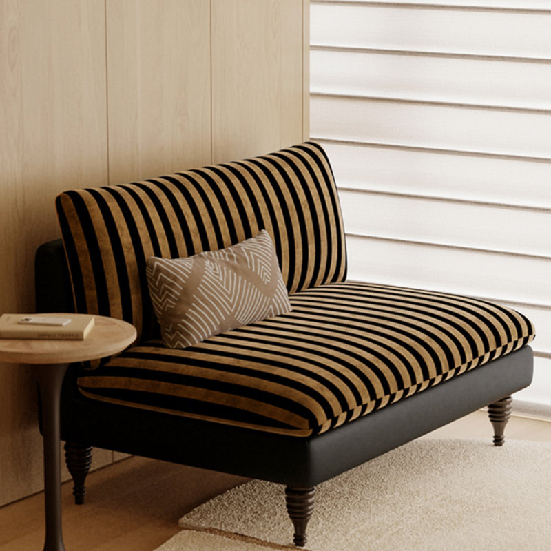 Mid-Century Modern Fabric Living Sofa