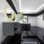 Meuble-lavabo mural double l 83 po x P 19,6 po x H 21,75 po Yacoubou-77133617