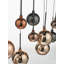 Burhanuddin 15 - Light Copper/Bronze Cluster Pendant