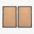 S/2 Leaf Shadow Box Wall Décor, 23.5x1x35.5"