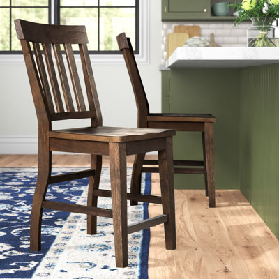 Sevenoaks Solid Wood Counter Stool