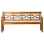 Paull Solid Wood Acacia Outdoor Bench-15376225