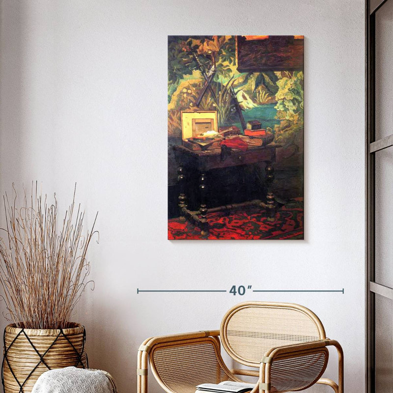 Corner Of A Studio, 39" H x 26" W