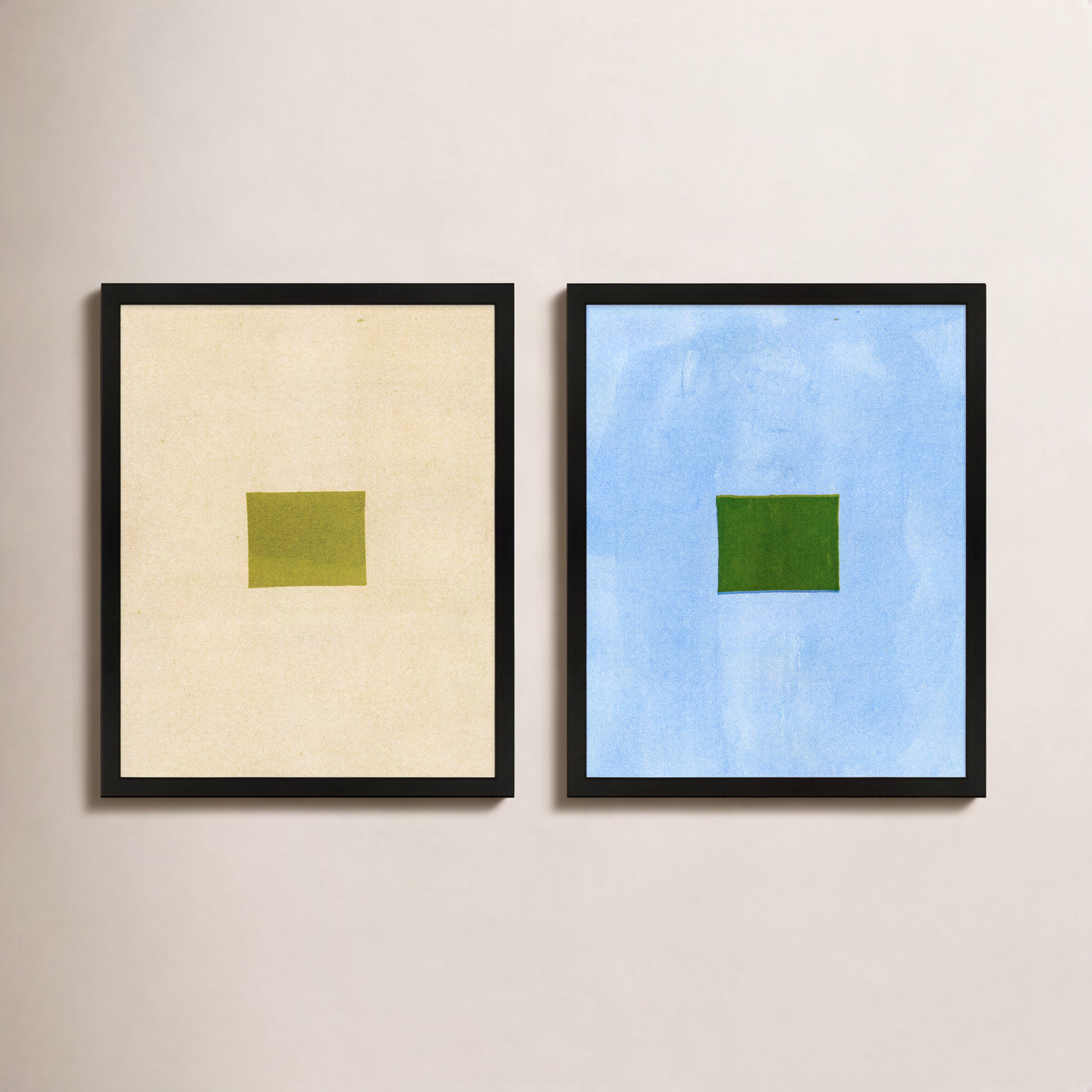 Husk & Brine, Set of 2 by Mo Neuharth - Framed Wall Art, 30" H x 24" W, Framed Print without Mat, Maple