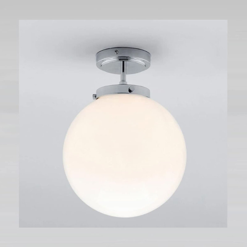Yadiel Semi Flush Mount, Silver