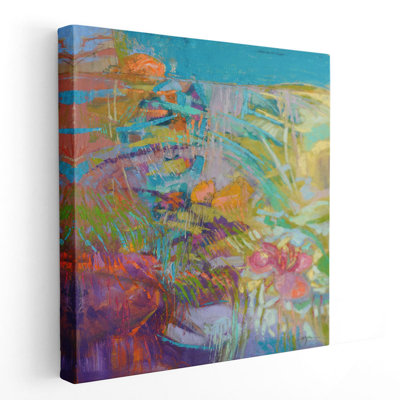 «Blooming Heart III», reproduction d'art sur toile