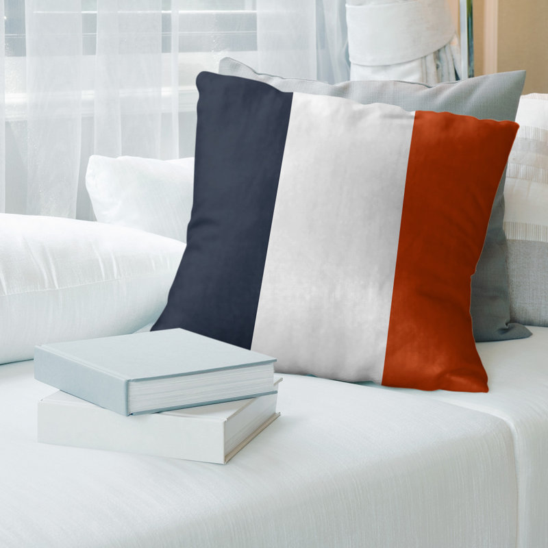Housse de coussin, 20 po x 20 po, Blanc, Simili suède