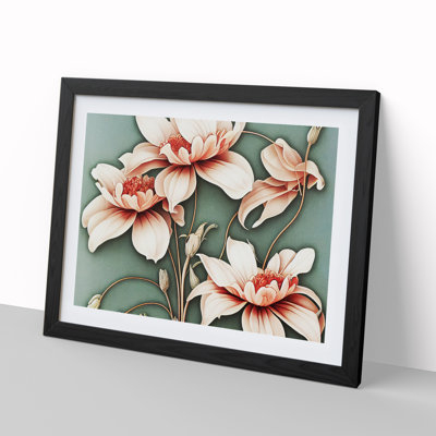 Floral Nouveau Vol.1 - Single Picture Frame Print