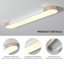 Muscato 1-Light 100.1cm LED Flush Mount-1060715795