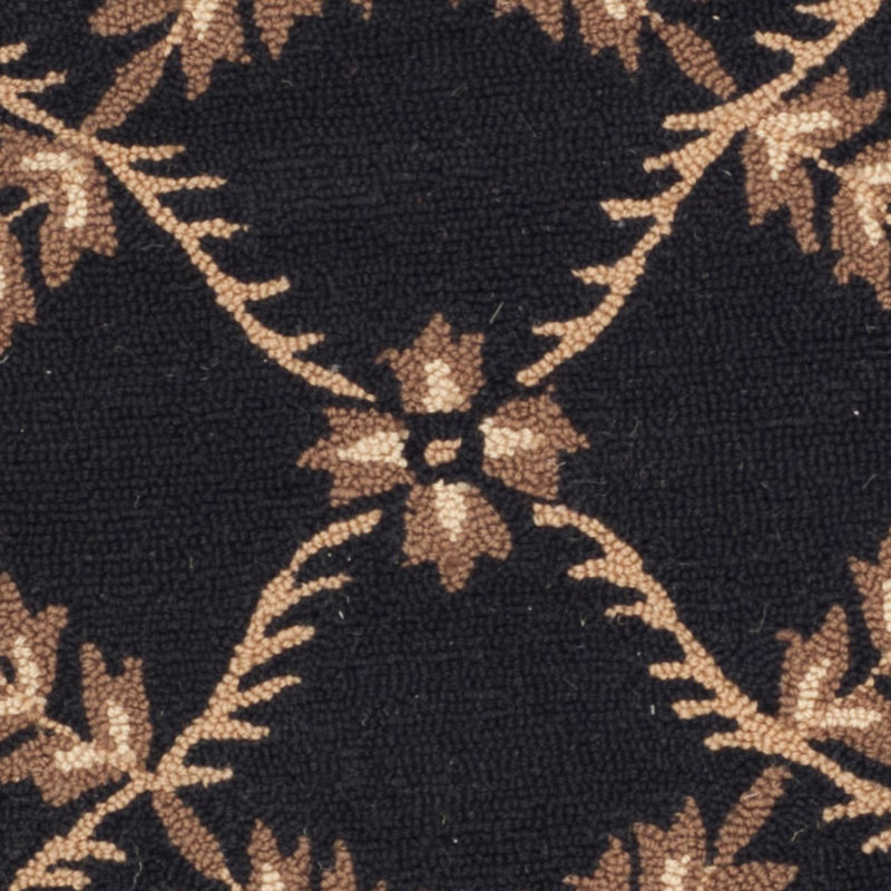 Tapis géométrique en laine touffeté à la main Pipers, Rectangle 1 pi 8 po x 2 pi 6 po