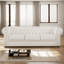 Canapé Chesterfield en cuir véritable 94,5 po Audiel-1254572570