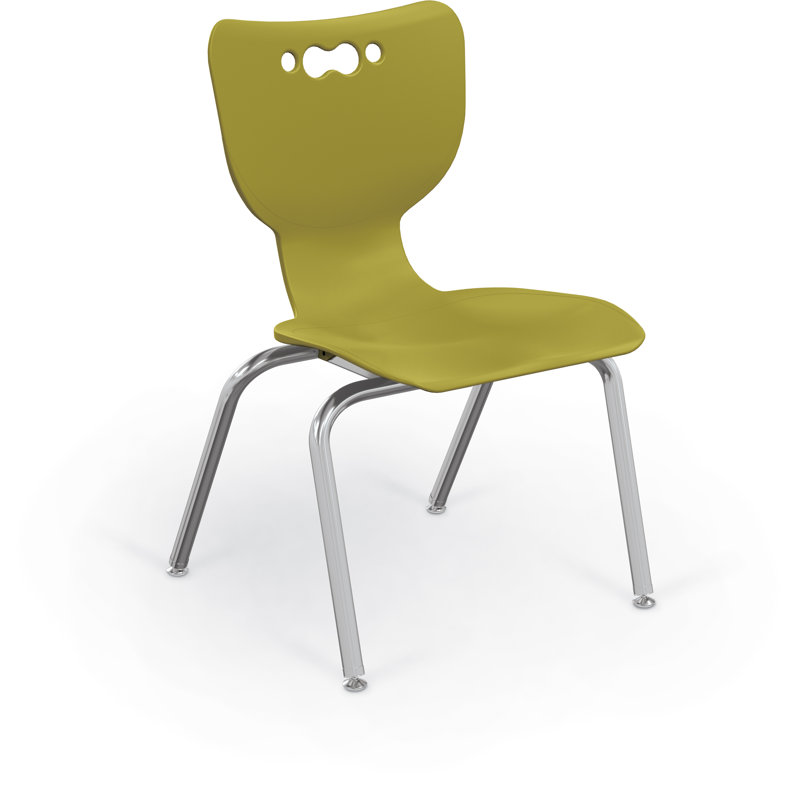 Chaise de classe Hierarchie, Chaise 12 po, Vert olive
