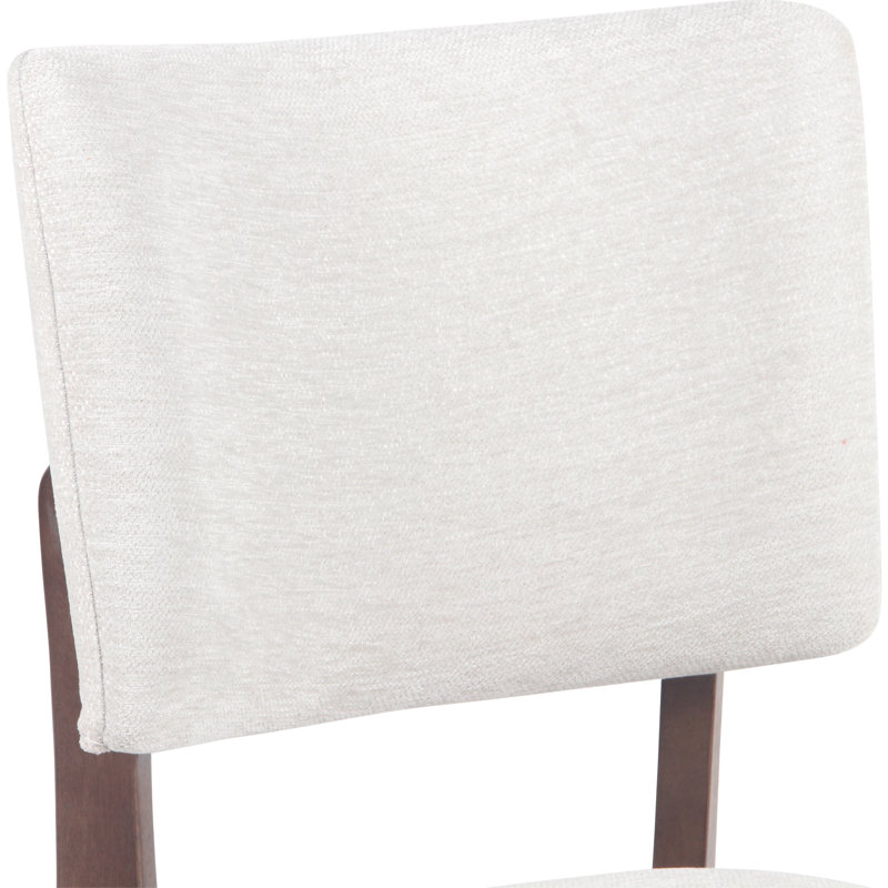 Chaises de salle à manger rembourrées Modern, Beige