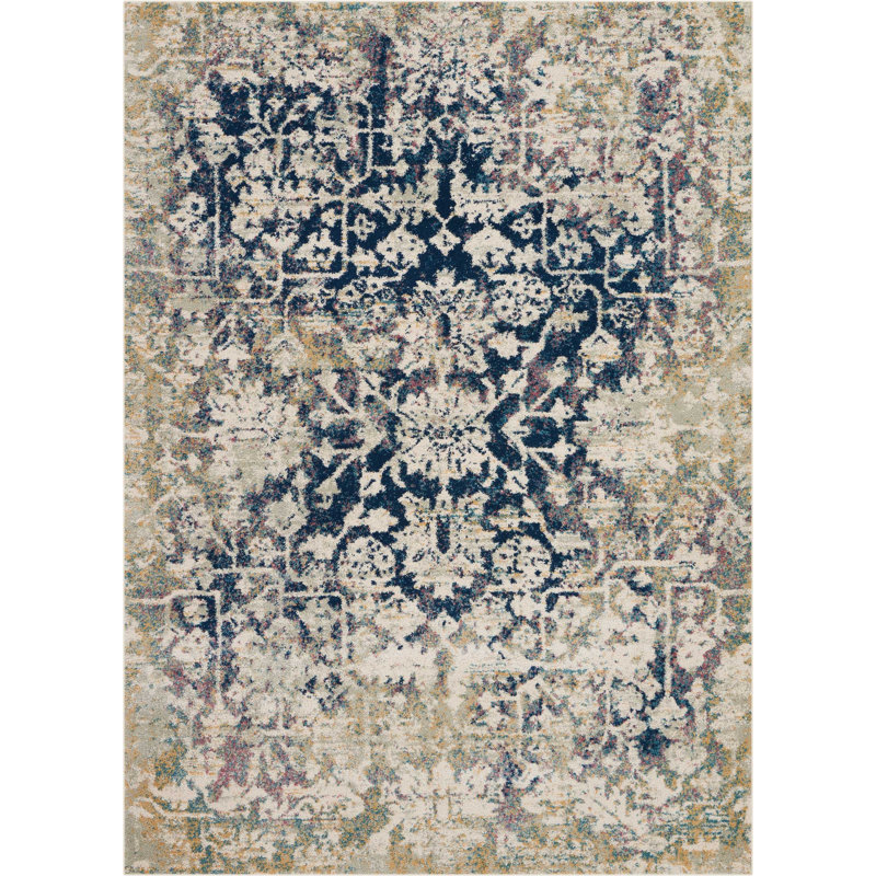 Dreya Performance Oriental Indoor Rug, Rectangle 5'3" x 7'3"