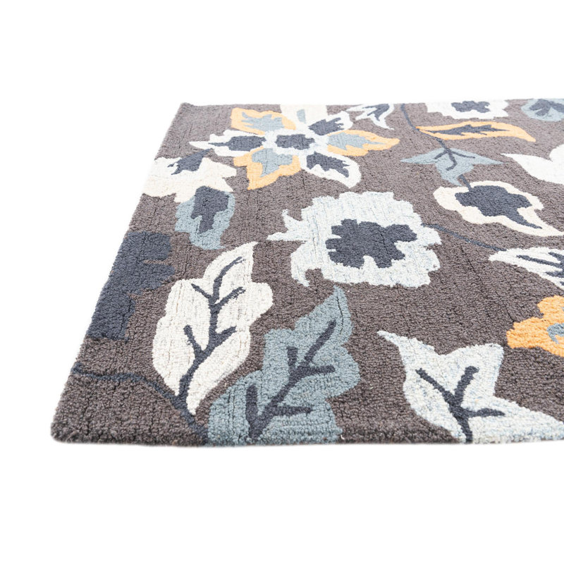 Tapis gris foncé Johansson