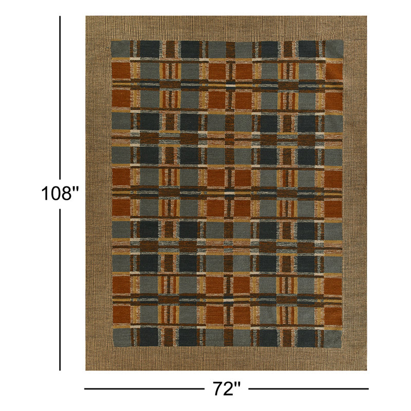 Adobe Flatweave Area Rug, Rectangle 6' x 9'