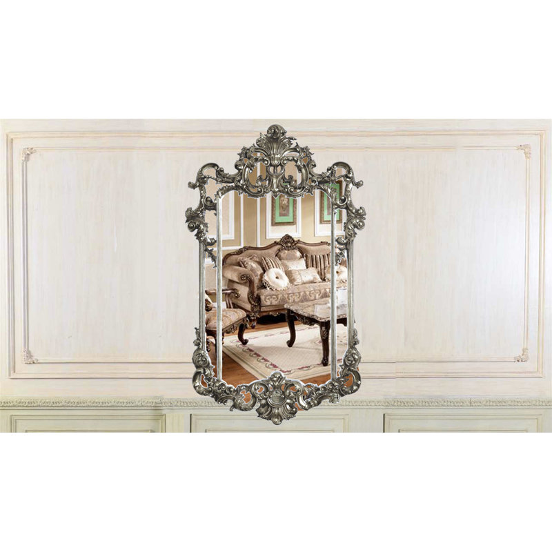 Infinity Antique Mirror, Antique Silver