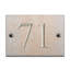 Chebanse 10cm H Stone House Number-2107359181-2110075818