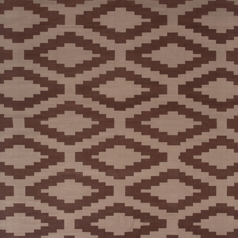 Geometric Cotton Rug, Rectangle 10' x 14'4"