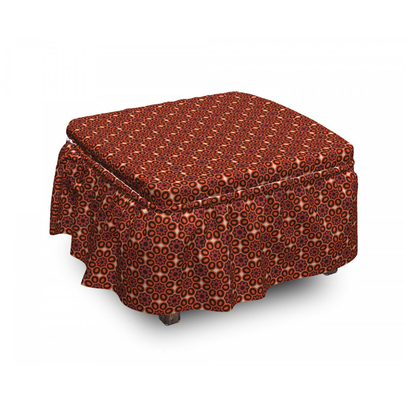 Housse pour repose-pieds motifs floral southeastern