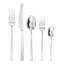 Linea Q 5 - Piece Stainless Steel Flatware Set - Service for 1